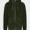 Pier One BORG ZIP-UP JACKET - Fleecejacke - Dark Green -Herrenbekleidung Rabatte 067adbe3faa7458ba7e980a0b8da5bd4