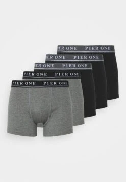 Pier One 5 PACK - Panties - Black/mottled Dark Grey -Herrenbekleidung Rabatte 0bef183125834ec58b4062b836afe5ae 1