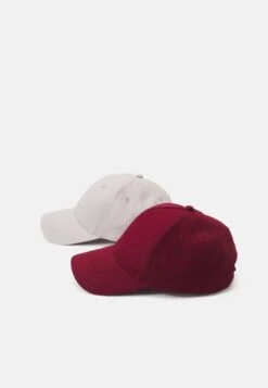 Pier One UNISEX 2 PACK - Cap - Light Grey/berry -Herrenbekleidung Rabatte 0e39235db2624299b18bab214eb1c946