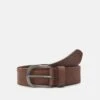 Pier One LEATHER UNISEX - Gürtel - Dark Brown -Herrenbekleidung Rabatte 1192c30c228245a486b5f1da12d08c54