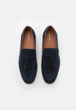 Pier One Slipper - Dark Blue -Herrenbekleidung Rabatte 11ff2b3f530a4a6d993beba65ab391dc