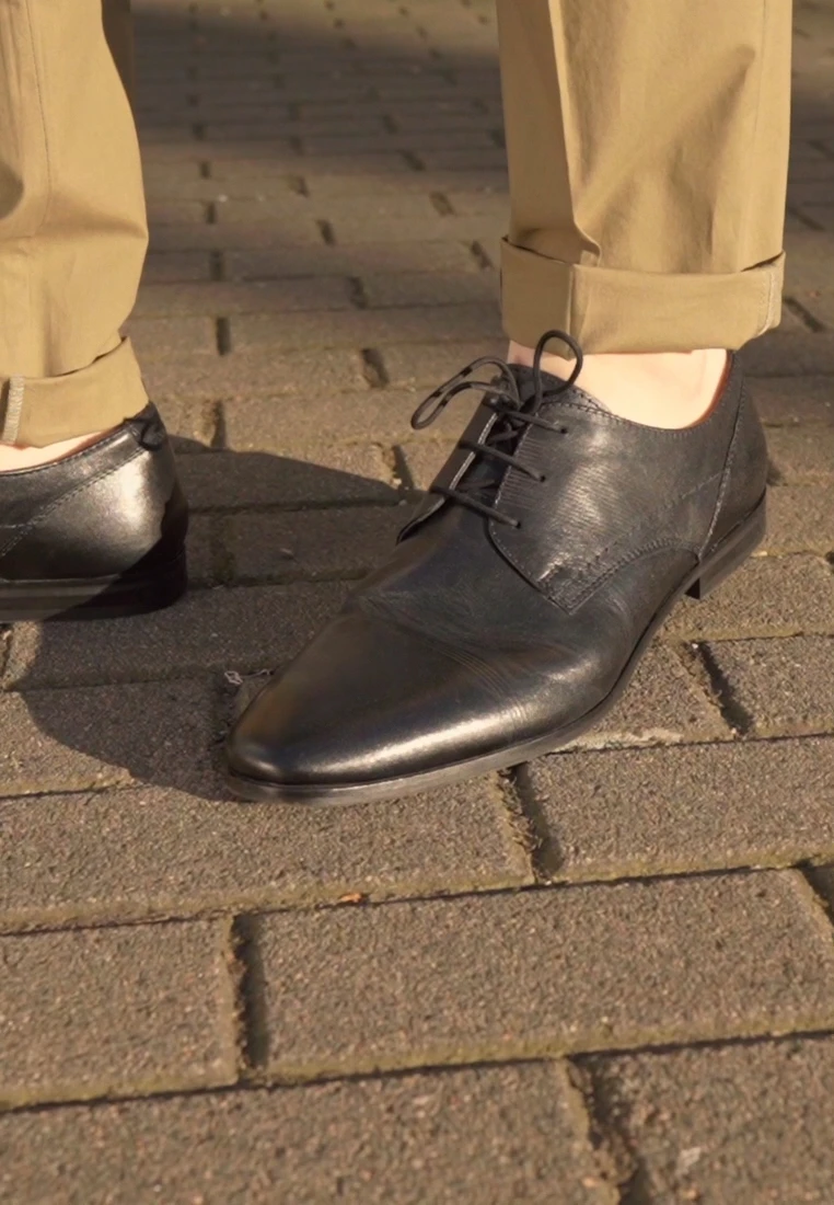 Pier One LEATHER - Business-Schnürer - Black 4 Pier One LEATHER - Business-Schnürer - Black – Bild 2