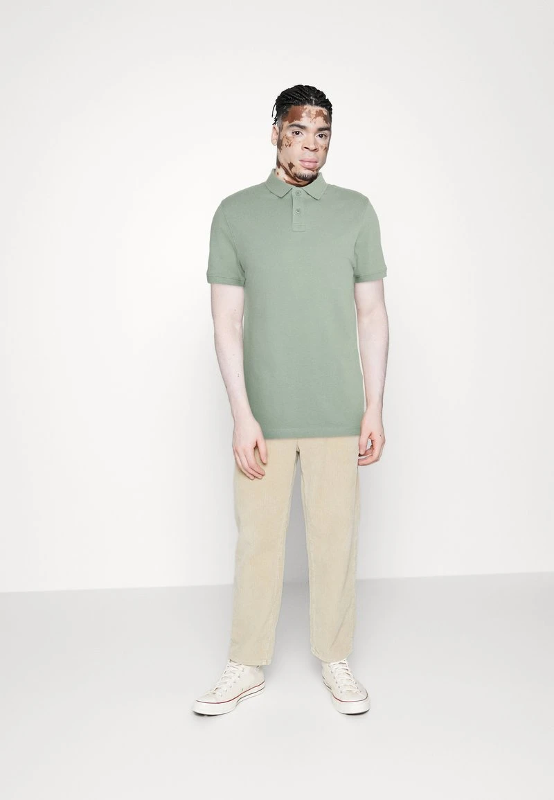 Pier One 3 PACK - Poloshirt - Mint/tan/light Blue 3 Pier One 3 PACK - Poloshirt - Mint/tan/light Blue