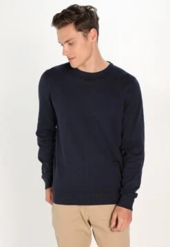 Pier One BASIC CREWNECK - Strickpullover - Dark Blue 13 Pier One BASIC CREWNECK - Strickpullover - Dark Blue -Herrenbekleidung Rabatte 329922927e9b4f2e90d457cc0511bf45 1