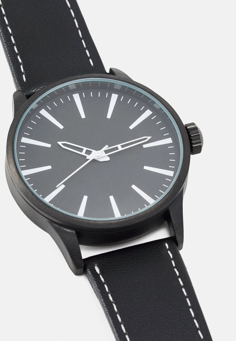 Pier One UNISEX - Uhr - Black 6 Pier One UNISEX - Uhr - Black – Bild 4