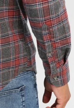 Pier One Hemd - Grey/coral 12 Pier One Hemd - Grey/coral -Herrenbekleidung Rabatte 551953d0ad2d49119280dd58cb3b0bb3