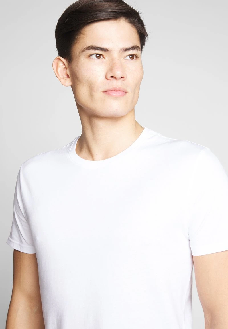 Pier One 2 PACK - T-Shirt Basic - White/dark Blue 7 Pier One 2 PACK - T-Shirt Basic - White/dark Blue – Bild 5