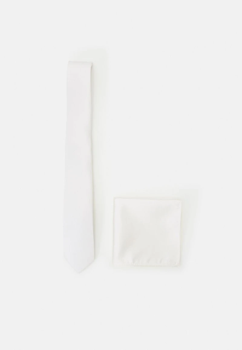 Pier One SET - Einstecktuch - White 7 Pier One SET - Einstecktuch - White – Bild 5