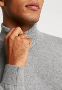 Pier One Strickpullover - Mottled Light Grey -Herrenbekleidung Rabatte 6723dde3583e4aecae053f1bf278c4a5