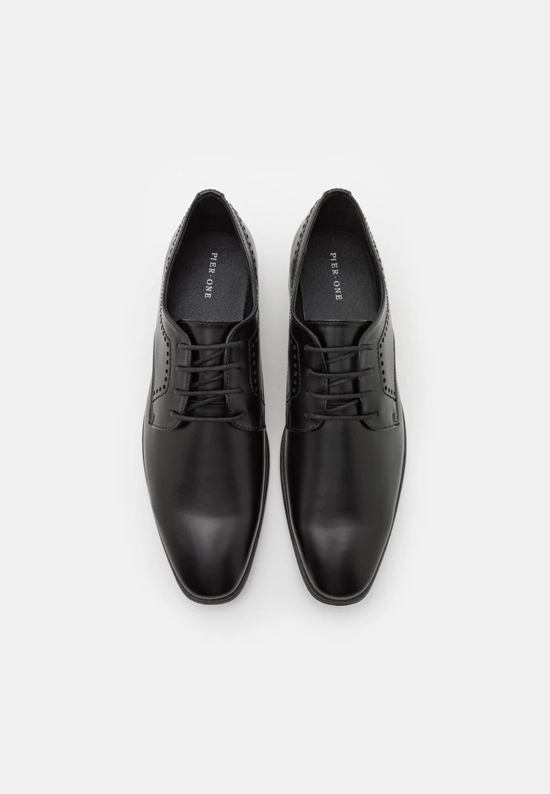 Pier One UNISEX - Schnürer - Black 6 Pier One UNISEX - Schnürer - Black – Bild 4