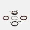 Pier One 5PACK - Armband - Brown, Silver-coloured 2 Pier One 5PACK - Armband - Brown, Silver-coloured -Herrenbekleidung Rabatte 78101c85fdfe4c56bc39b936707e5c84