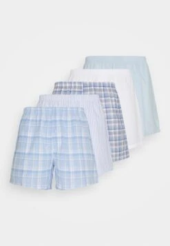 Pier One 5 PACK - Boxershorts - Light Blue/white 12 Pier One 5 PACK - Boxershorts - Light Blue/white -Herrenbekleidung Rabatte 843919d02a024465b4f0a52da0998e48