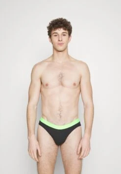 Pier One BRANDED WAISTBAND BRIEFS 3 PACK - Slip - Black -Herrenbekleidung Rabatte 87822367847c47febdfb486f93afed0b