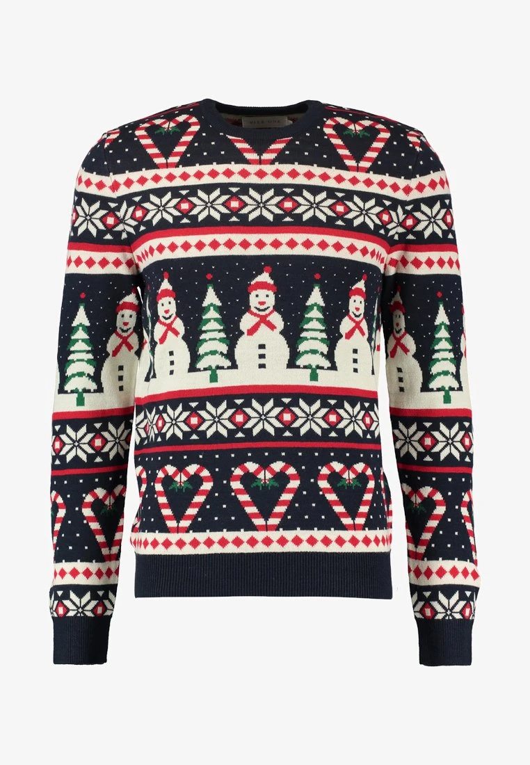 Pier One Strickpullover - Navy 3 Pier One Strickpullover - Navy