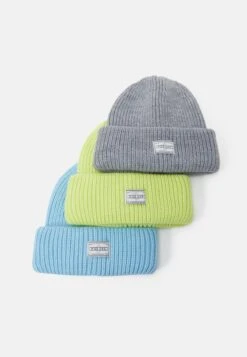 Pier One UNISEX 3 PACK - Mütze - Grey, Neon Green, Light Blue 11 Pier One UNISEX 3 PACK - Mütze - Grey, Neon Green, Light Blue -Herrenbekleidung Rabatte a6d4d1e9448d49d29e1f261472915c8c 1