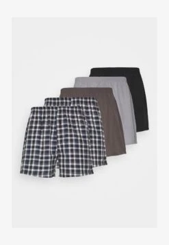 Pier One 5 PACK - Boxershorts - Grey 12 Pier One 5 PACK - Boxershorts - Grey -Herrenbekleidung Rabatte abc2677e29204b66b44e246719f6eeb4