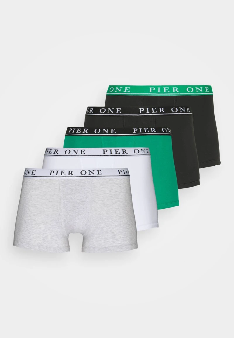 Pier One 5 PACK - Panties - Light Grey/black/green 7 Pier One 5 PACK - Panties - Light Grey/black/green – Bild 5