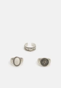 Pier One 2 PACK - Ring - Silver-coloured -Herrenbekleidung Rabatte af359e71100c434e9c9716078e03e80c 2