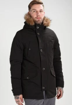 Pier One Parka - Black 11 Pier One Parka - Black -Herrenbekleidung Rabatte c0c848318c884900815f06dc41dece2c