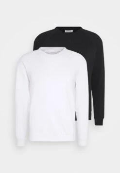Pier One 2 PACK - Sweatshirt - White/black 12 Pier One 2 PACK - Sweatshirt - White/black -Herrenbekleidung Rabatte c8d8ecb087614e1d86ddf5a1041c7c53