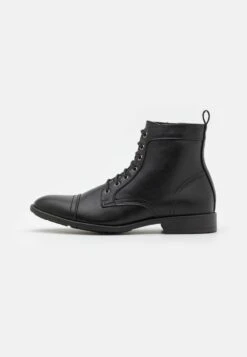 Pier One Schnürstiefelette - Black
