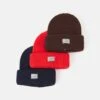 Pier One UNISEX 3 PACK - Mütze - Brown, Dark Blue, Red 1 Pier One UNISEX 3 PACK - Mütze - Brown, Dark Blue, Red -Herrenbekleidung Rabatte d730b100b8bc4823890bd68fdd076c60