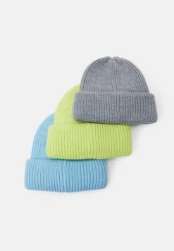 Pier One UNISEX 3 PACK - Mütze - Grey, Neon Green, Light Blue 9 Pier One UNISEX 3 PACK - Mütze - Grey, Neon Green, Light Blue -Herrenbekleidung Rabatte dd3baa1b91be4db099e50282adbd2c08
