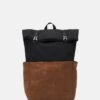 Pier One UNISEX - Tagesrucksack - Brown/black -Herrenbekleidung Rabatte e173bc94568e4897a642fdc3616f36c6