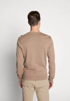 Pier One BASIC CREWNECK - Strickpullover - Mottled Beige 10 Pier One BASIC CREWNECK - Strickpullover - Mottled Beige -Herrenbekleidung Rabatte e45875b79af34307b546bc88a1571a7e