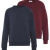 Pier One 2 PACK - Sweatshirt - Dark Blue/bordeaux -Herrenbekleidung Rabatte e8ca40f9b80c4f6f9ec83d1f66be0f35