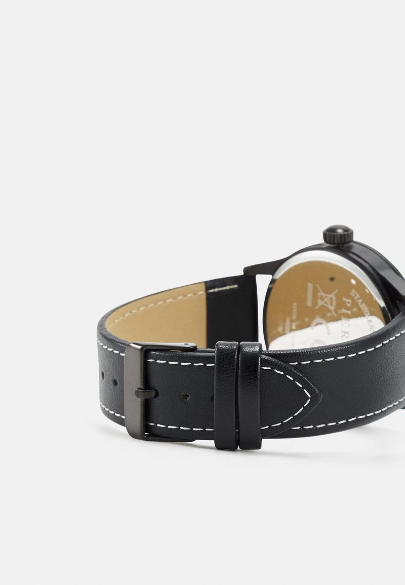 Pier One UNISEX - Uhr - Black 4 Pier One UNISEX - Uhr - Black – Bild 2