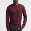 Pier One BASIC CREWNECK - Strickpullover - Bordeaux 1 Pier One BASIC CREWNECK - Strickpullover - Bordeaux -Herrenbekleidung Rabatte eb0e723b2058424e9a31aa5c1f372c09