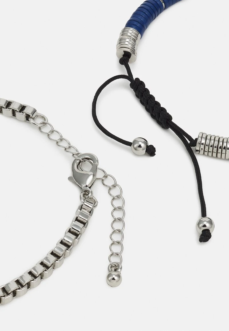 Pier One 2 PACK - Armband - Silver-coloured 4 Pier One 2 PACK - Armband - Silver-coloured – Bild 2