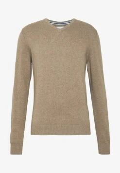 Pier One Strickpullover - Mottled Beige 11 Pier One Strickpullover - Mottled Beige -Herrenbekleidung Rabatte f2b8ba873cd74dc7b3e9bc272c9e88e8