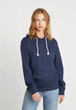 Pier One Kapuzenpullover - Dark Blue Melange -Herrenbekleidung Rabatte f41a4e0a0b4e44d7bc64339b285a59ba