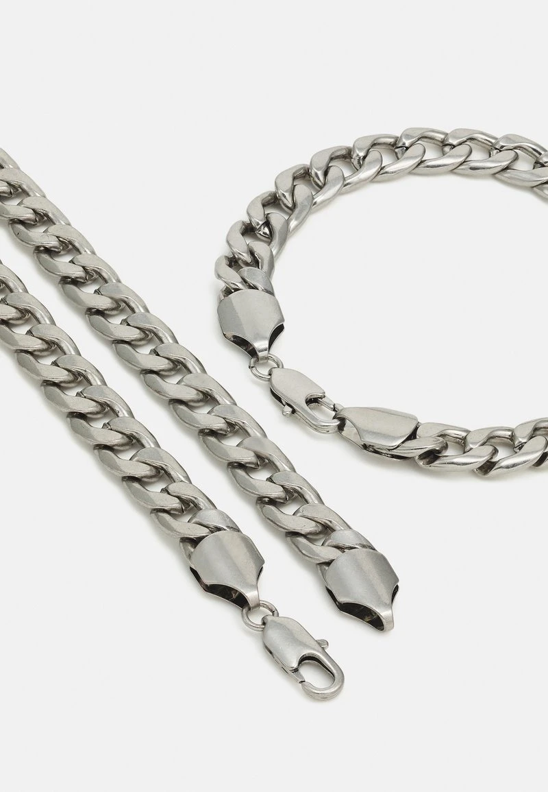 Pier One 2PACK SET - Halskette - Silver-coloured 4 Pier One 2PACK SET - Halskette - Silver-coloured – Bild 2