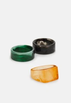 Pier One 3 PACK - Ring - Black/green/orange 10 Pier One 3 PACK - Ring - Black/green/orange -Herrenbekleidung Rabatte fa3f2614c06648be9f9108cc78d74ab1