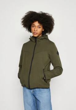 Herrenbekleidung Rabatte 30 Pier One Regenjacke / Wasserabweisende Jacke - Olive