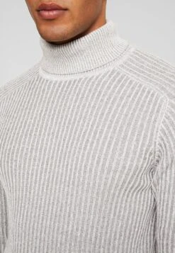 Pier One Strickpullover - 111 - Mottled Light Grey -Herrenbekleidung Rabatte fea4b15041fe4254ac1426dc28a9b165