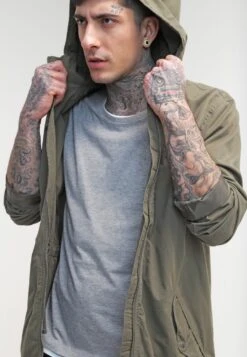 Pier One Parka - Khaki 11 Pier One Parka - Khaki -Herrenbekleidung Rabatte ffa45efc2dcd46dca209c3efa063c7ea